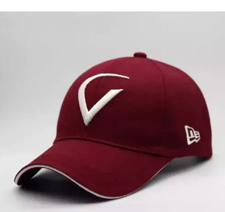 Vinsage Stylish Red Printed Cotton Caps