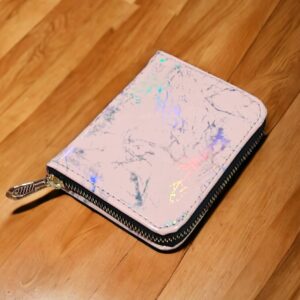 Pink Marvel Women Girls wallet with Zip