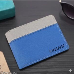 Vinsage Fashion Blue Mens Wallet