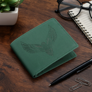 Eagle Printed Trendy Classic Wallet for Men