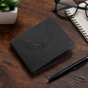 Eagle Printed Trendy Classic Wallet for Men