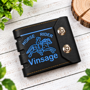 Horse Rider Printed Classic Wallet for Men