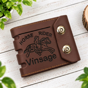 Horse Rider Printed Classic Wallet for Men