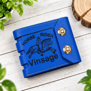 Horse Rider Printed Classic Wallet for Men